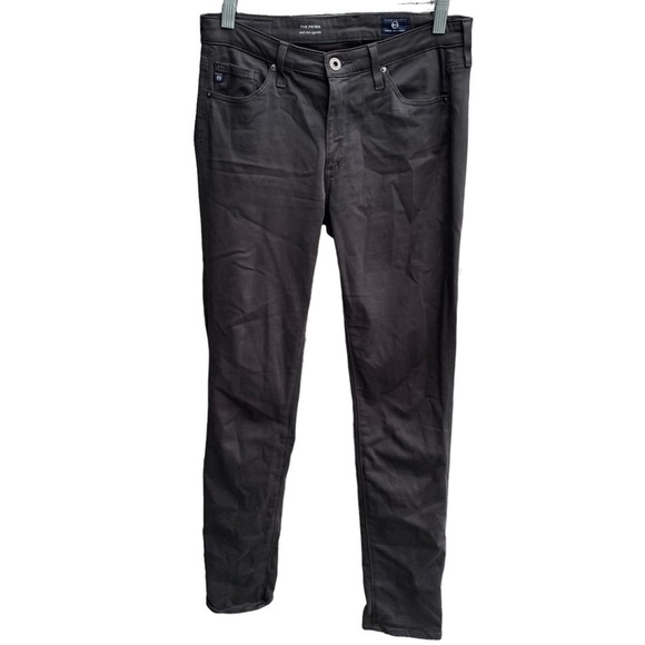 AG ADRIANO GOLDSCHMIED Prima Mid Rise Skinny Brown Jeans Pants Women’s Size 26 - Picture 1 of 8